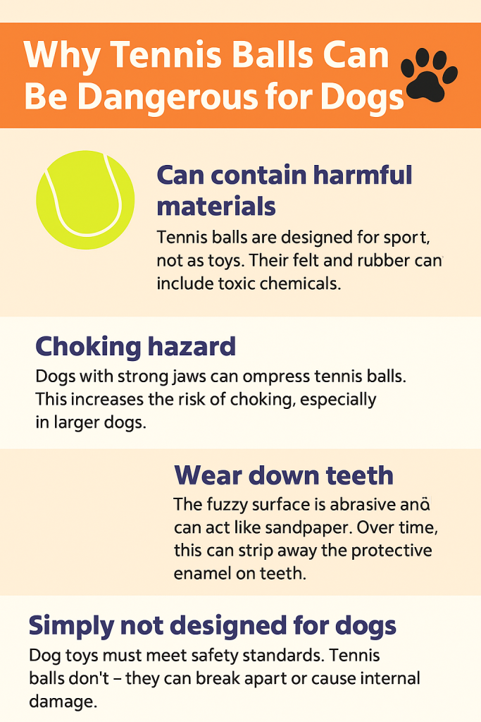 why tennis balls can be dangerous